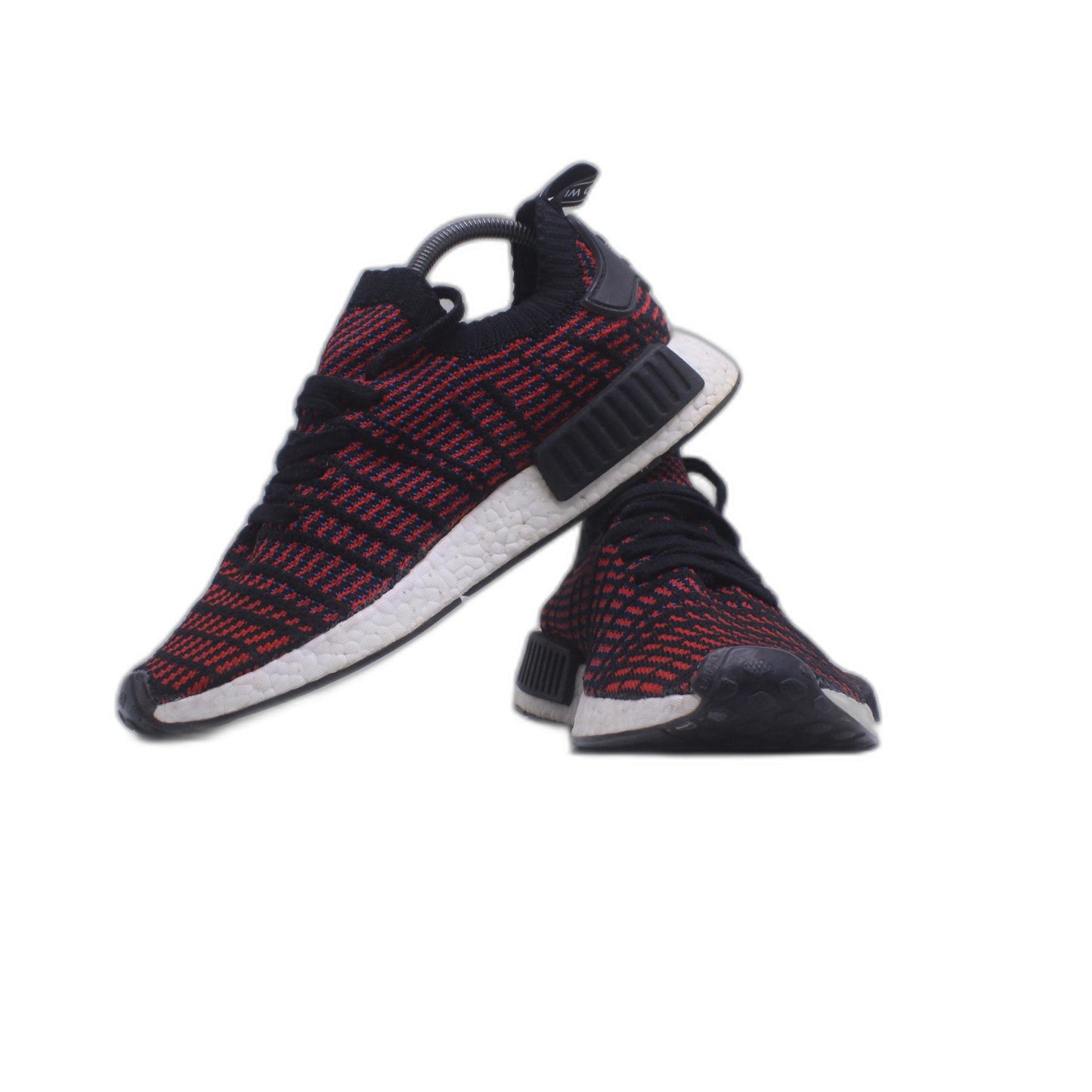 Adidas NMD R1 STLT Mens  Black Red Sneakers Shoes CQ2385