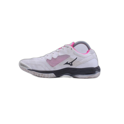 MIZUNO WAVE FANG PRO 71GA2100 50 Width 2E White Gold Badminton Men Shoes