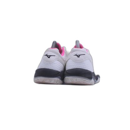 MIZUNO WAVE FANG PRO 71GA2100 50 Width 2E White Gold Badminton Men Shoes