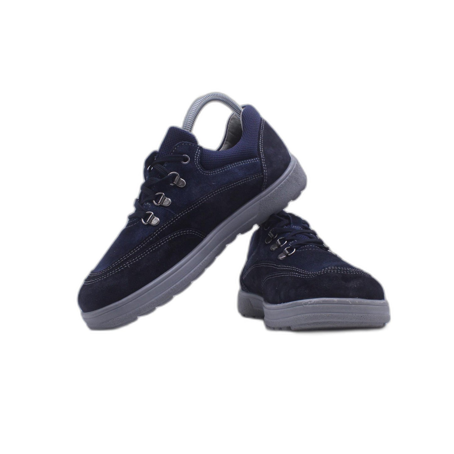 HELVESKO BlUE Suede Shoe