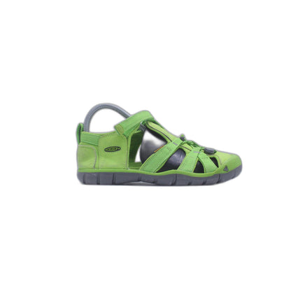 KEEN Green Canvas Leather Waterproof Newport Sandal