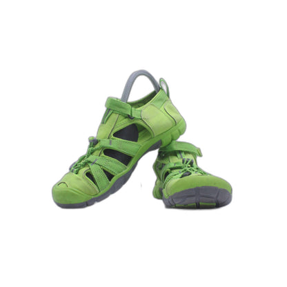 KEEN Green Canvas Leather Waterproof Newport Sandal