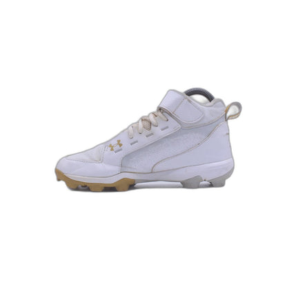 Under Armour G GLYDE 2 Boys White Baseball Shoe