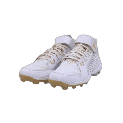 Under Armour G GLYDE 2 Boys White Baseball Shoe