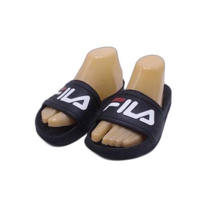 Fila Black Slipper