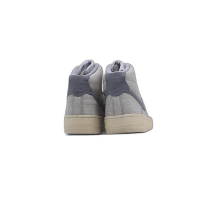 Nike Air Force 1 High Top Wolf Texture Suede Sneaker