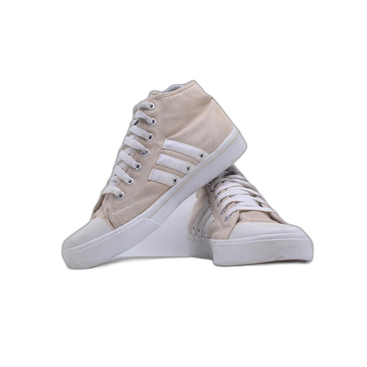Adidas Cream High Top Sneaker
