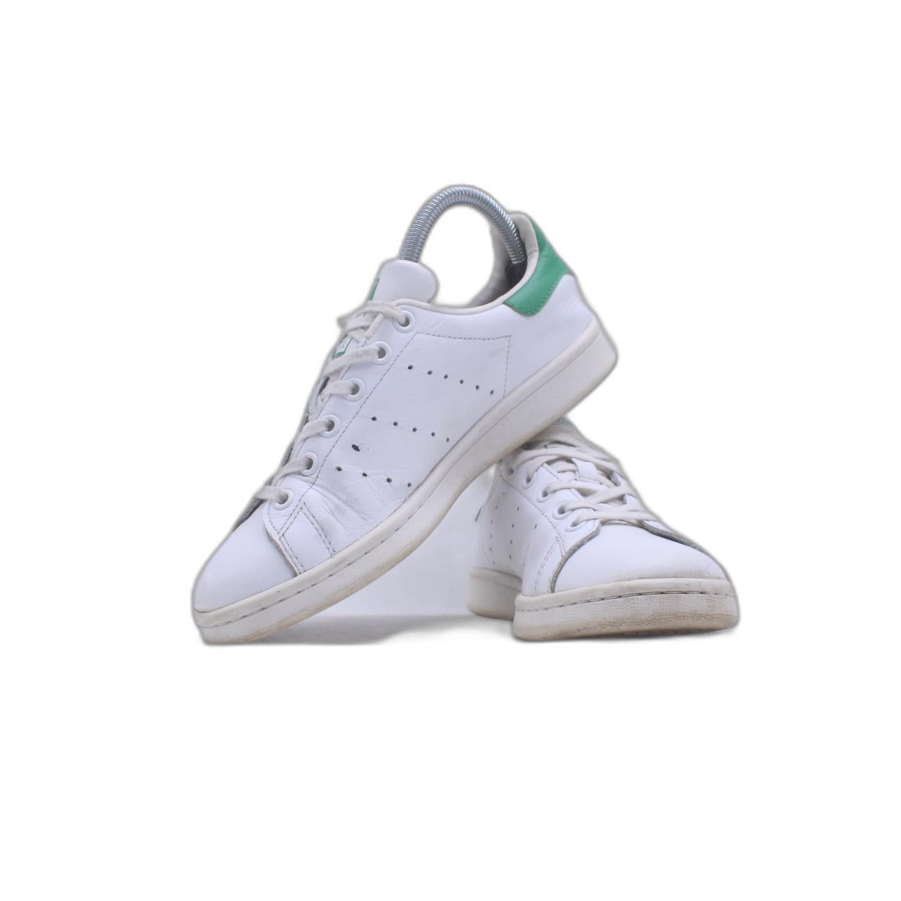 Adidas Stan Smith White Green Casual Shoe