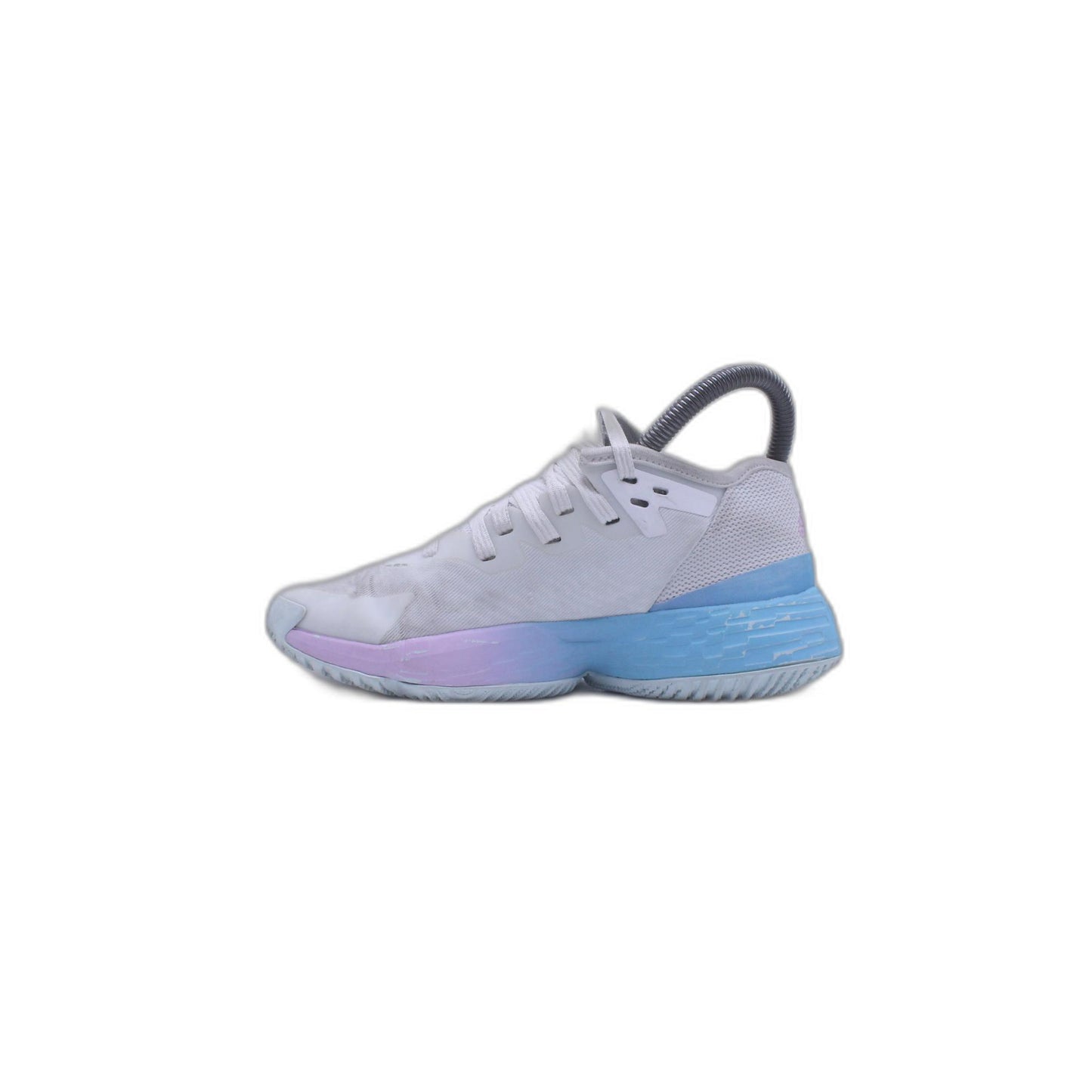 Adidas D.O.N Issue 4 White/Blue Basketball Shoe