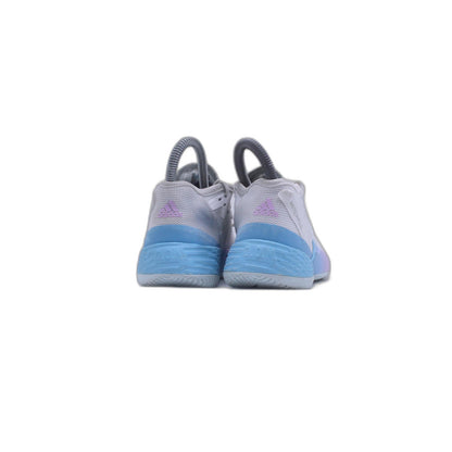 Adidas D.O.N Issue 4 White/Blue Basketball Shoe