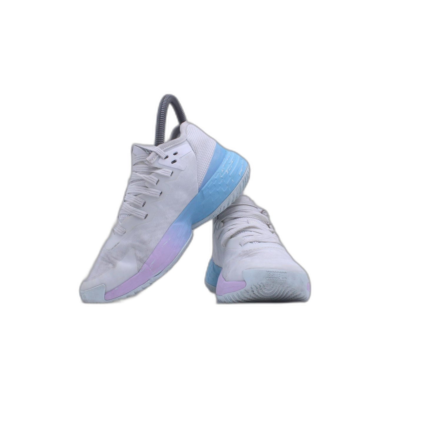 Adidas D.O.N Issue 4 White/Blue Basketball Shoe