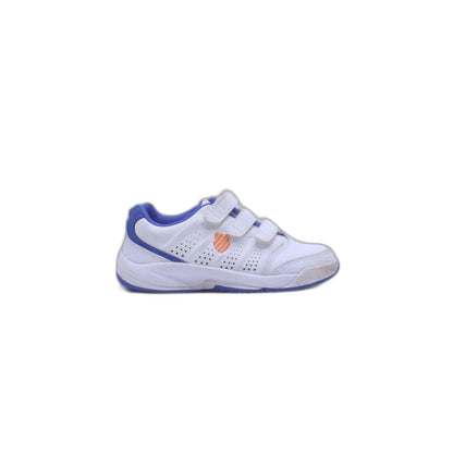 K-Swiss white blue Low Top Sneaker