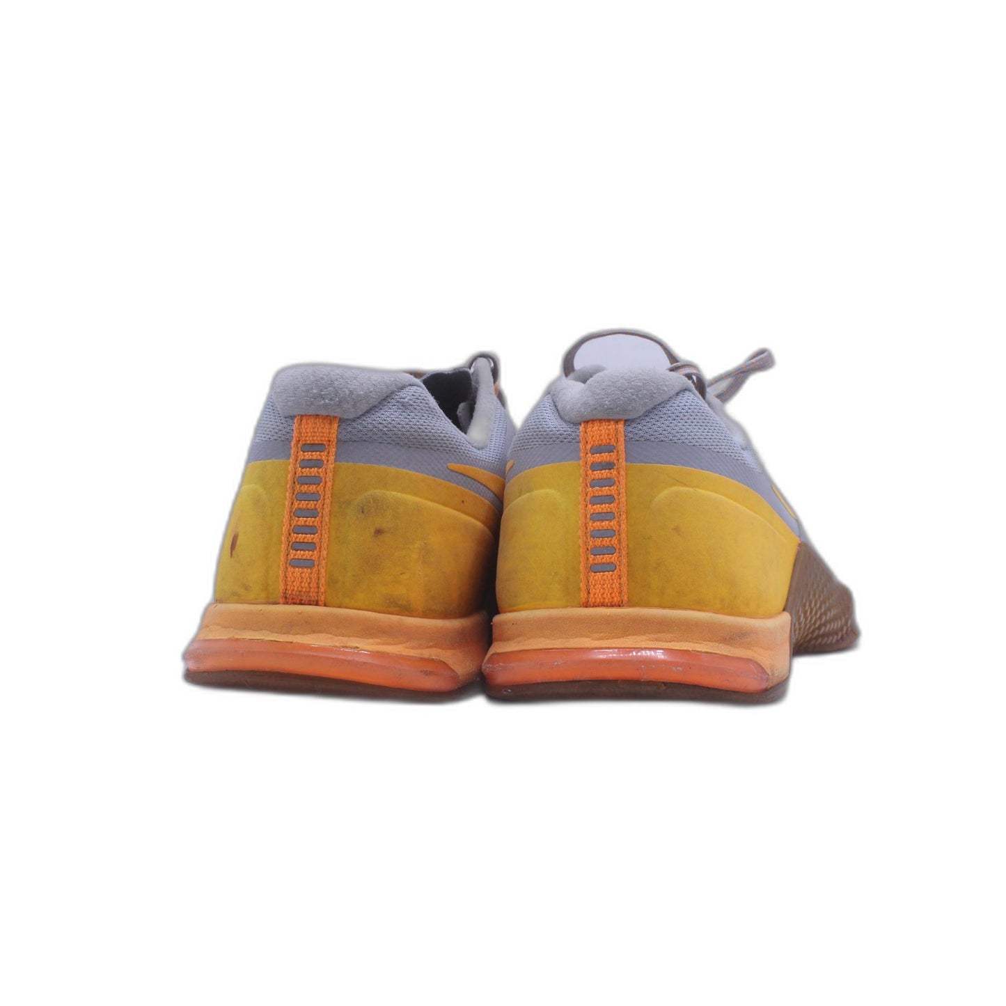NIKE METCON 2 GRAY CITRUS ORANGE GRAY SHOES