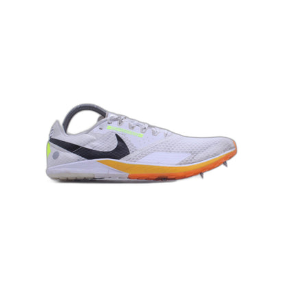 Nike Zoom Rival XC 6 White Orange Track Field Spikes