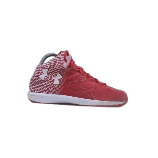 Under Armour Red White Micro G Torch Basketball Shoe