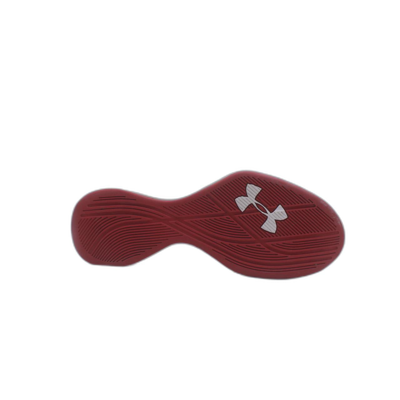 Under Armour Red White Micro G Torch Basketball Shoe