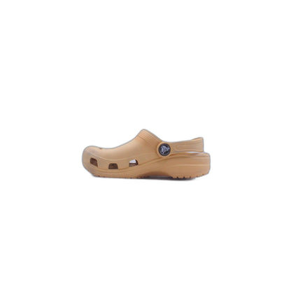 Crocs Classic Clogs  Gold Slip On Comfort Shoes