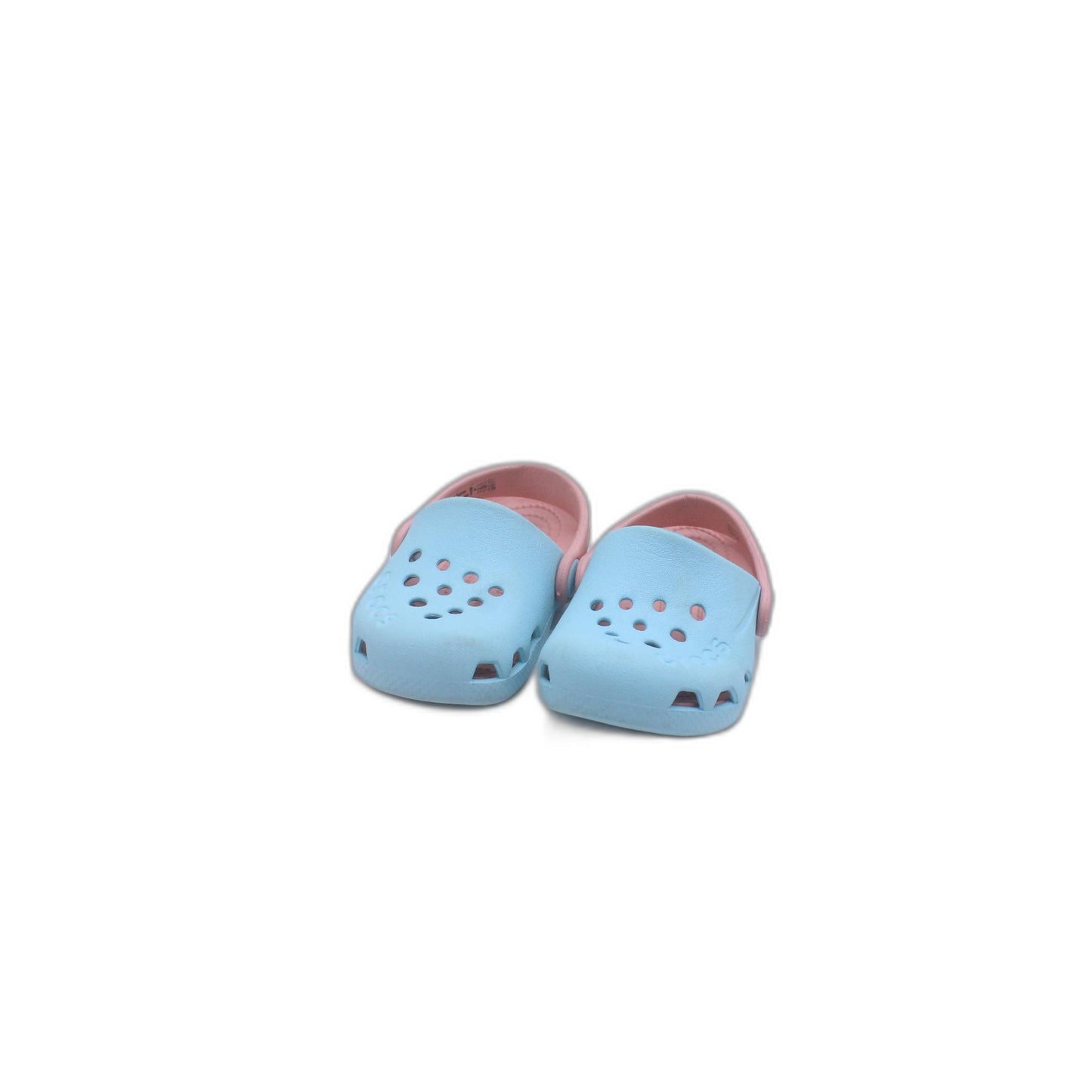 CROCS KIDS PINK GREEN