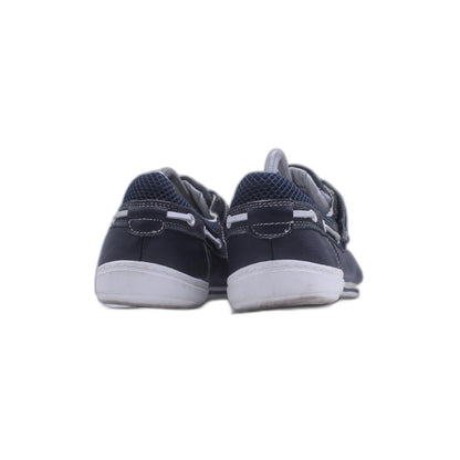 Walk X Black Leather Shoe