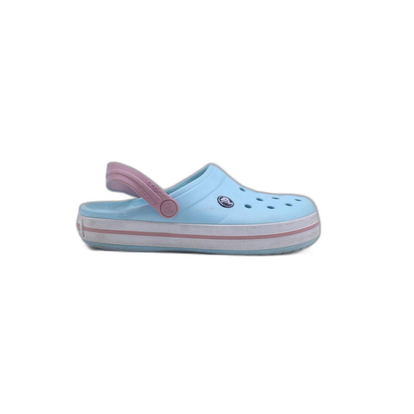 Crocs Crocband Clog Light Ice Blue White Pink 11016
