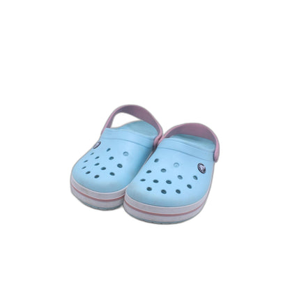 Crocs Crocband Clog Light Ice Blue White Pink 11016
