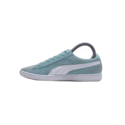 Puma Womens Vikky Softfoam Blue Casual Shoe