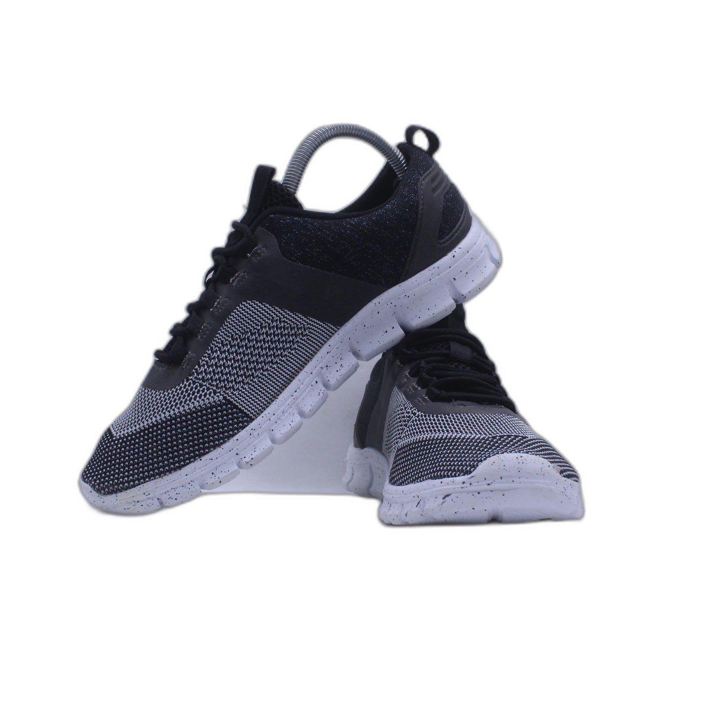 Born To Run Gray and Black Shoe