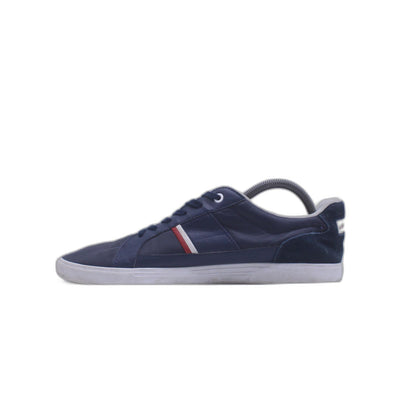Lacoste Europa 317 1 spm leather trainers navy white shoes