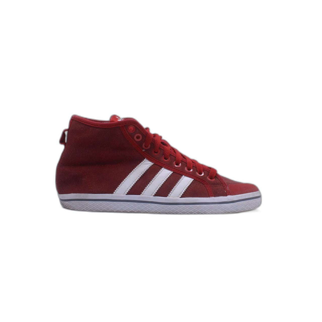 Adidas High Top Red Sneaker
