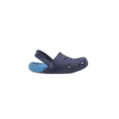Crocs Junior Light Blue With Ankle Strap Casual Clogs