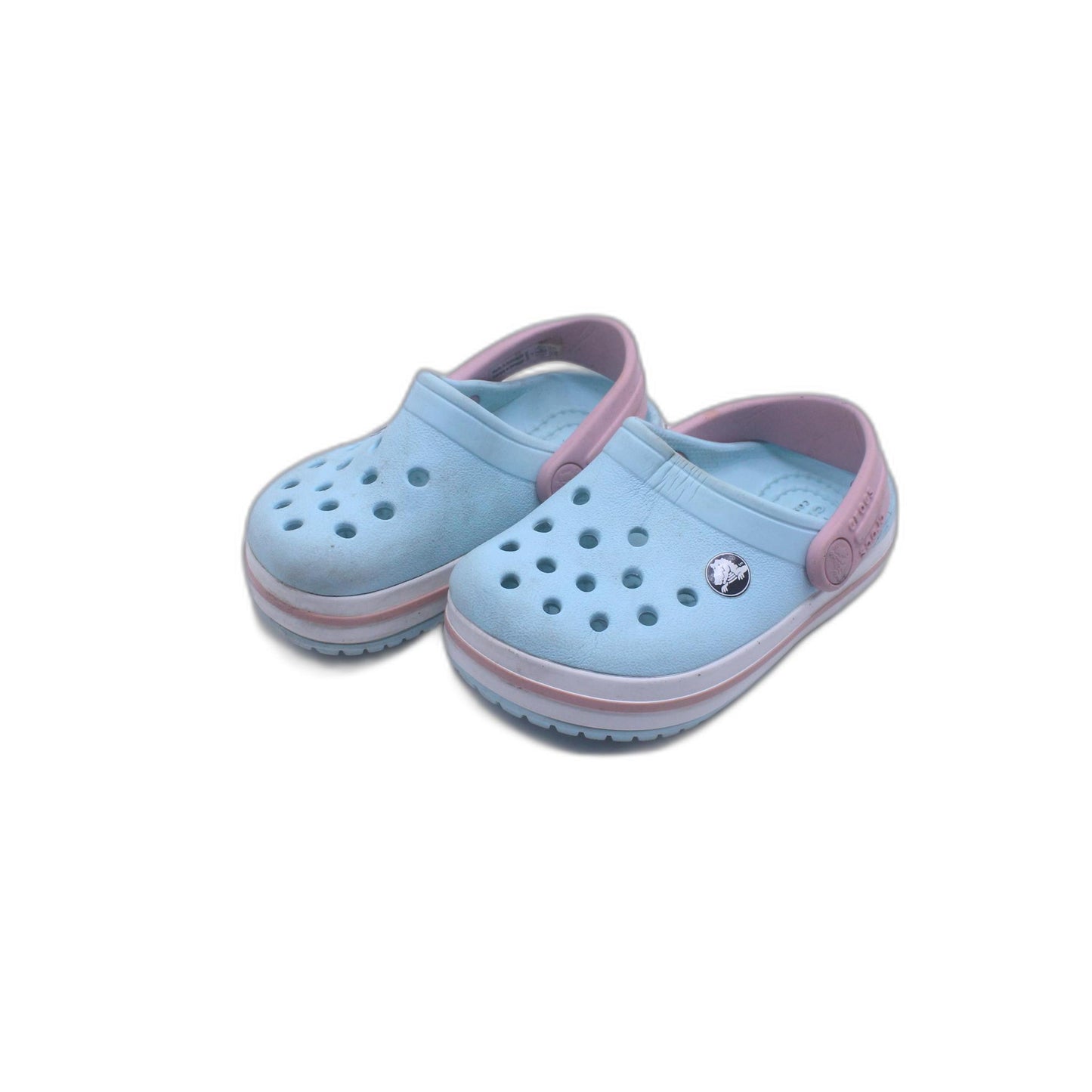 Crocs Kids  Blue Walking Slip On Clogs
