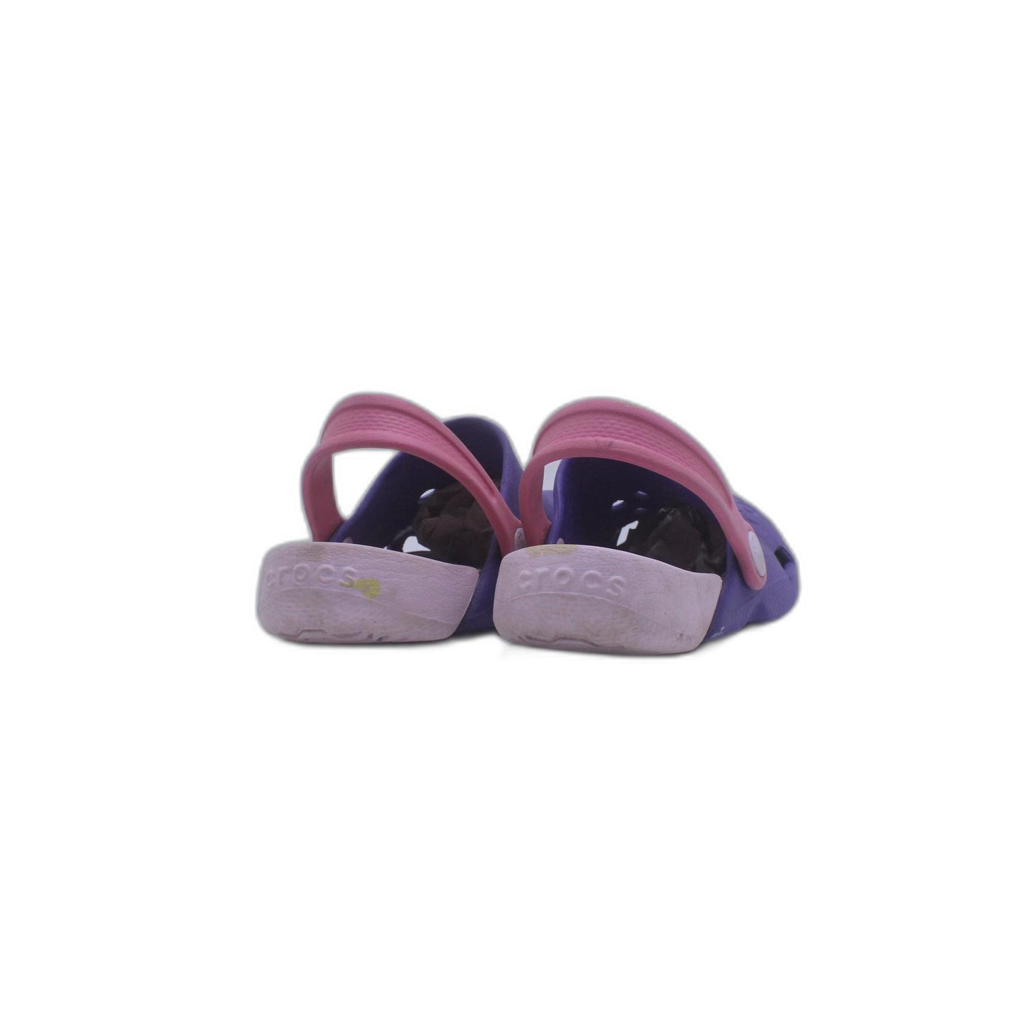 CROCS  Electro Classic Clog Pink Purple Slip On Sandals