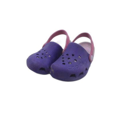 CROCS  Electro Classic Clog Pink Purple Slip On Sandals