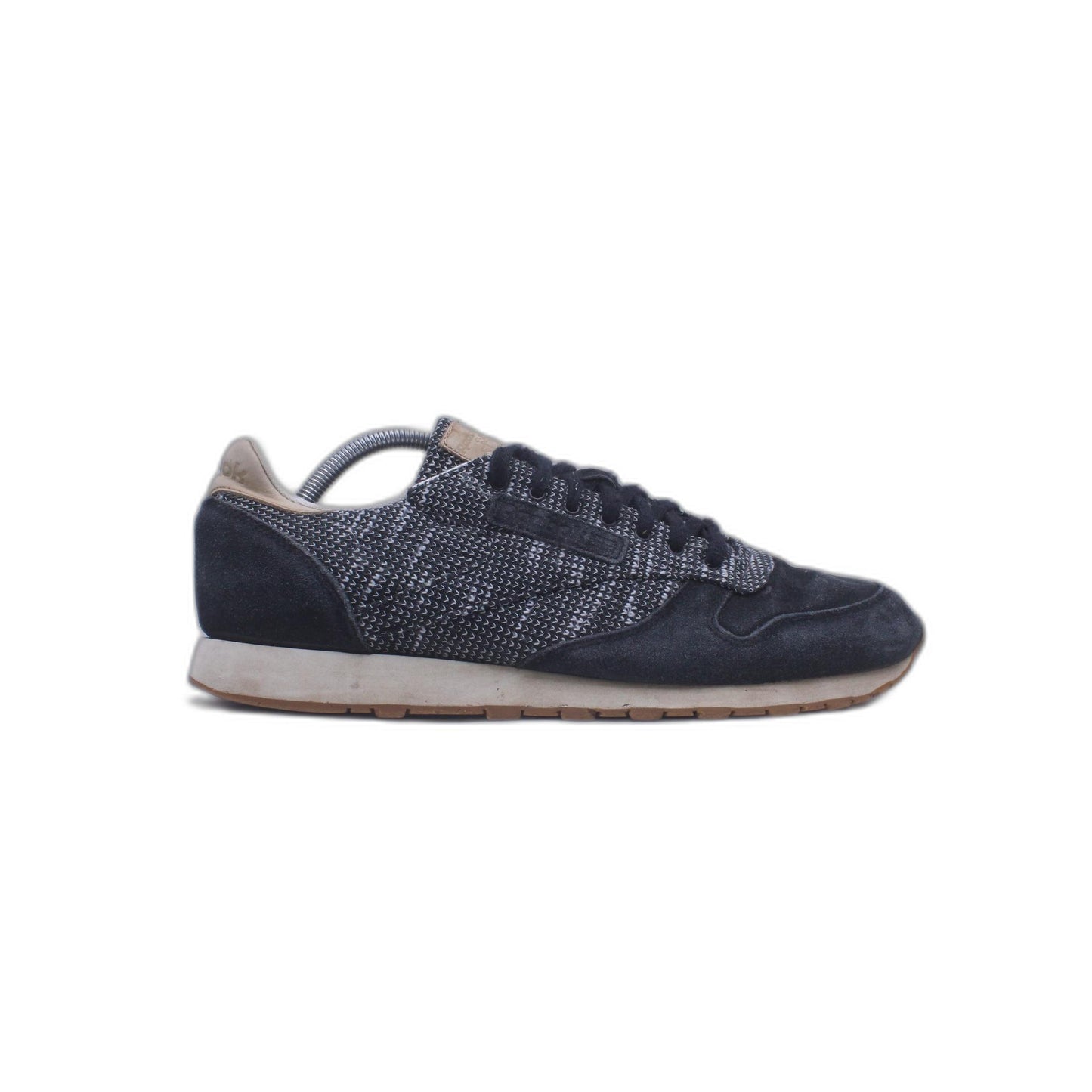 Reebok Classic Black Leather Casual Shoes Low Top Lace Up
