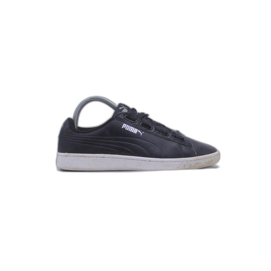 Puma Men's Suede Classic+ Black White Shoe