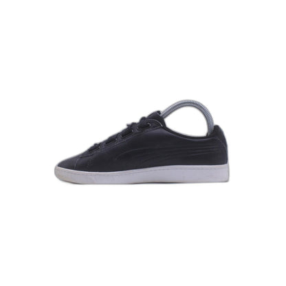 Puma Men's Suede Classic+ Black White Shoe