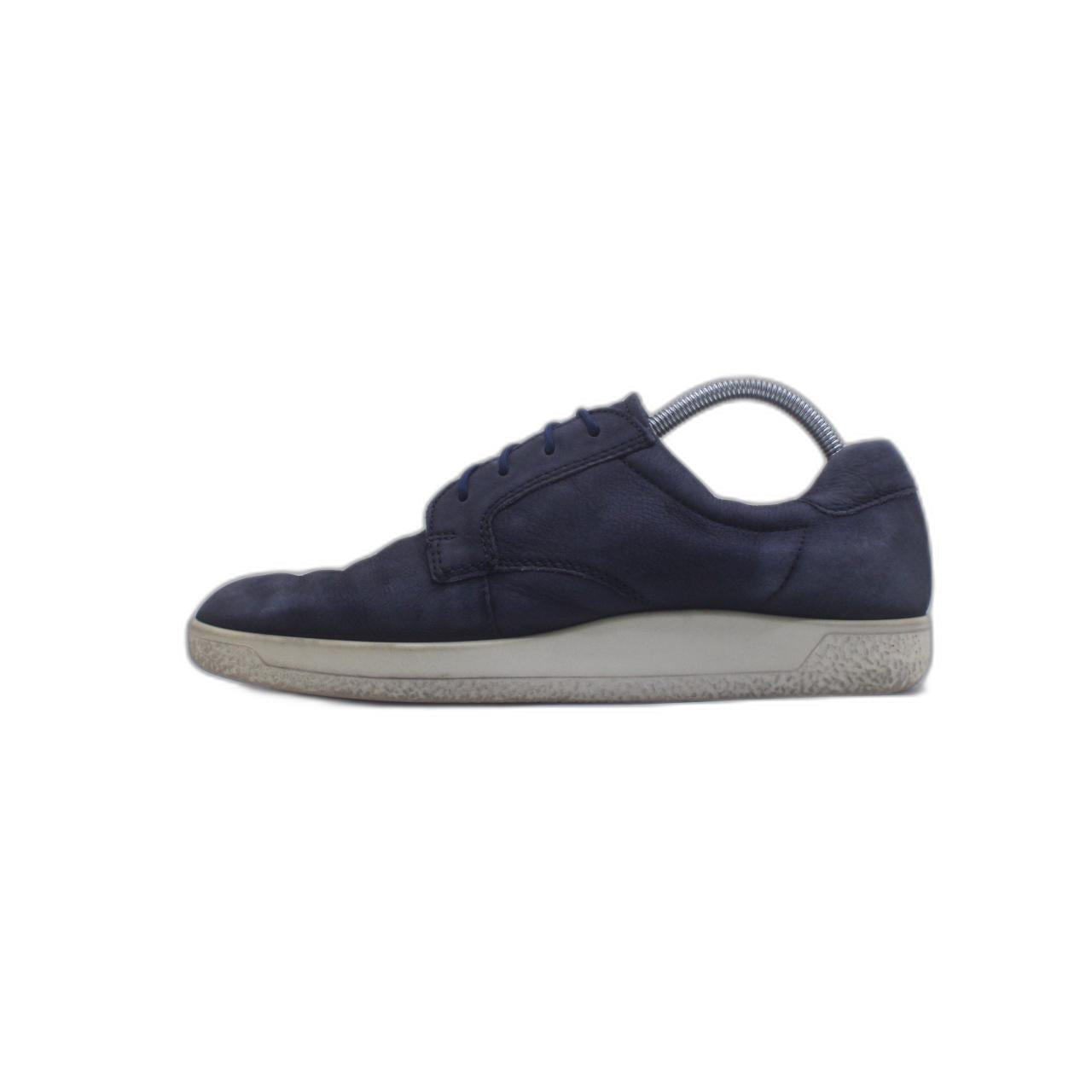 ECCO Suede Mary Jane Loafers Shoe