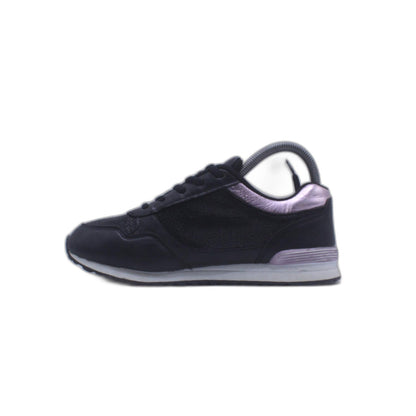 Creek Black Leather Women Shoe