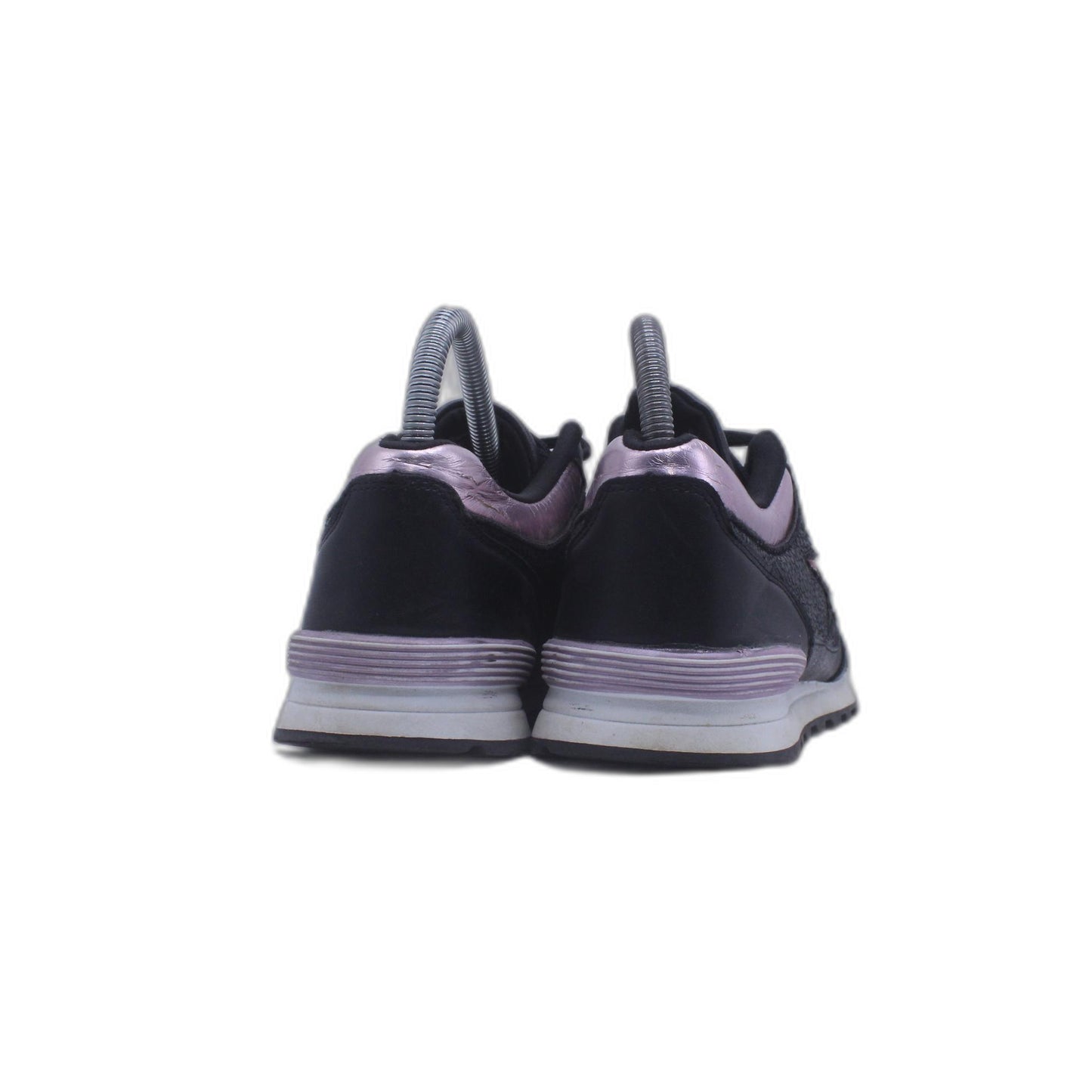 Creek Black Leather Women Shoe