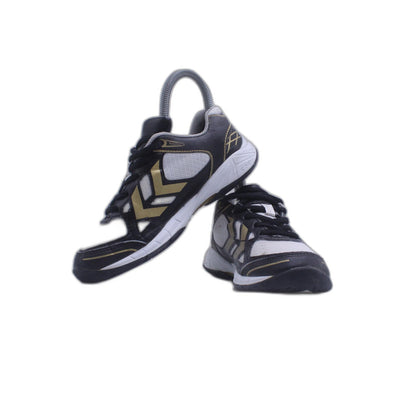 Humell Damen Sneaker Sportschuhe Gr. 35 Schwarz-Gold Neu