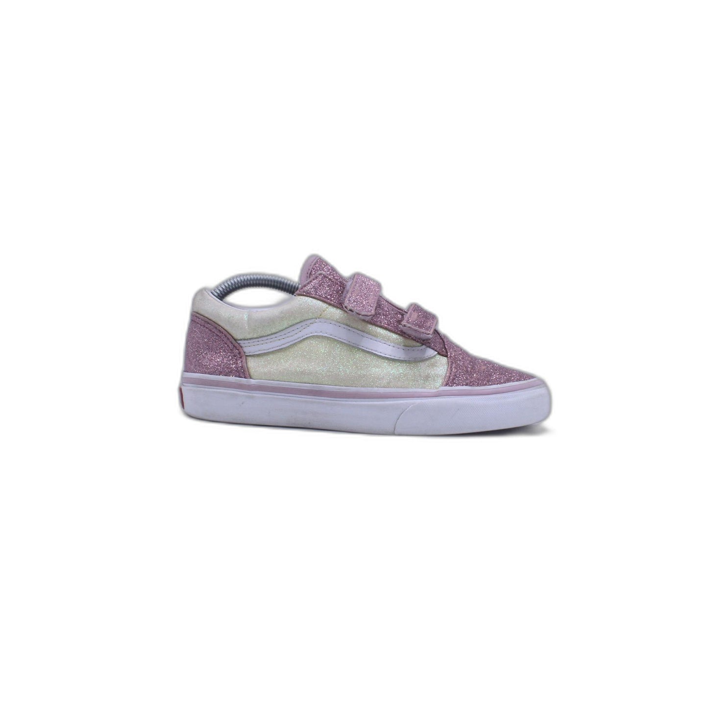Vans Kids Old  Glitter Pink Two Tone Strap