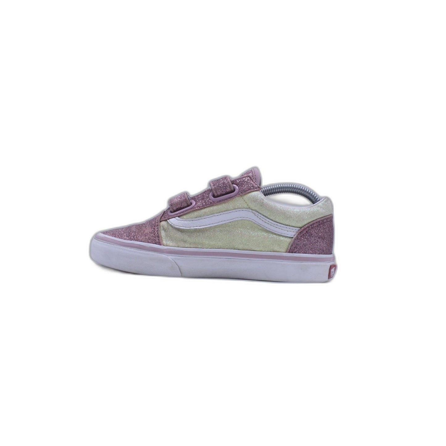 Vans Kids Old  Glitter Pink Two Tone Strap