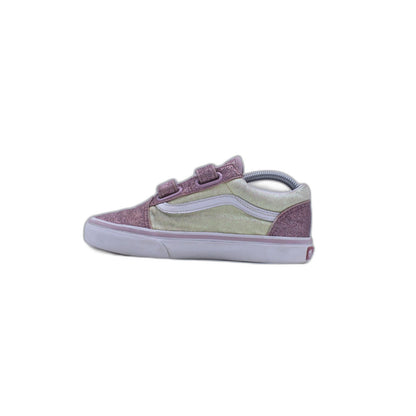 Vans Kids Old  Glitter Pink Two Tone Strap