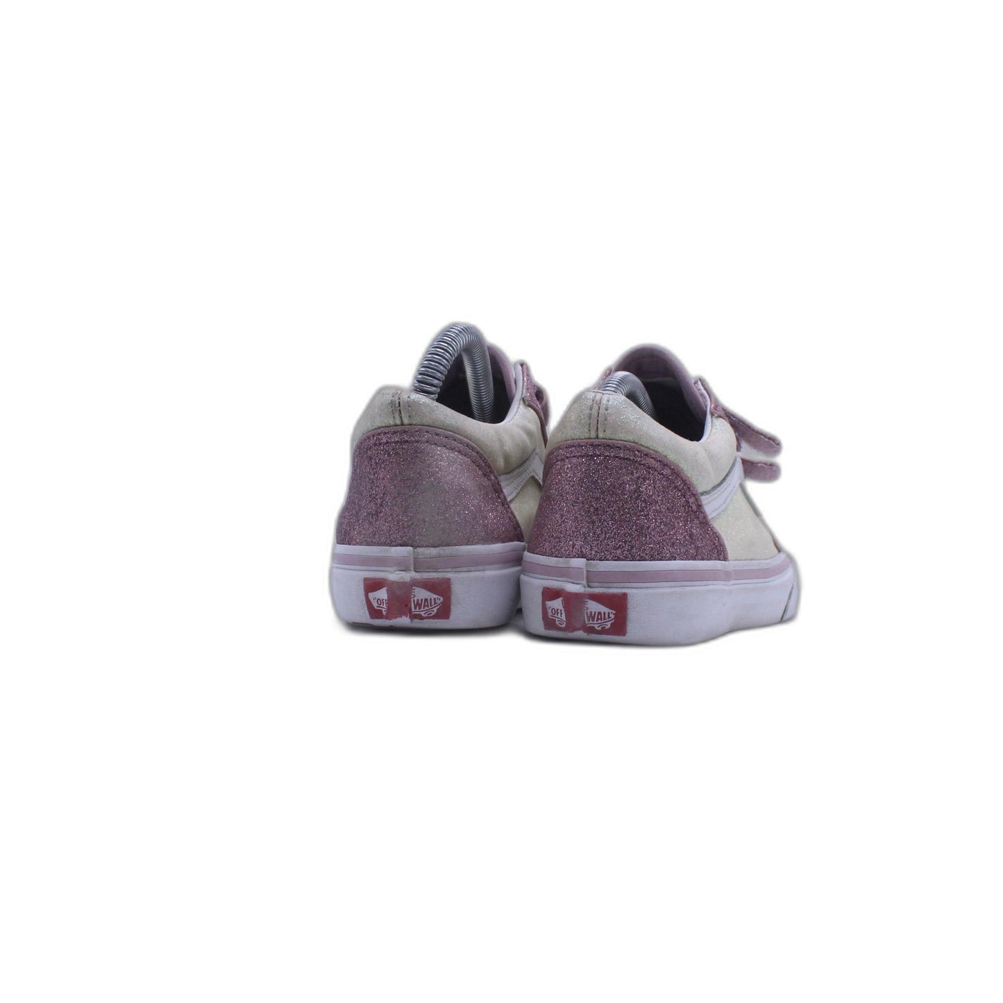 Vans Kids Old  Glitter Pink Two Tone Strap