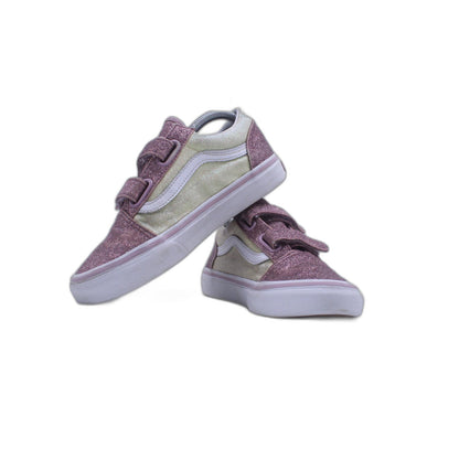 Vans Kids Old  Glitter Pink Two Tone Strap