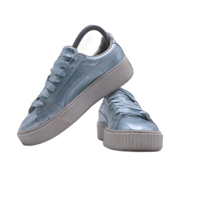 PUMA WOMEN BASKET PLATFORM - PATENT LEATHER