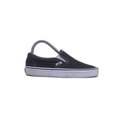 Vans Classic Slip-Ons Black White Canvas Shoes