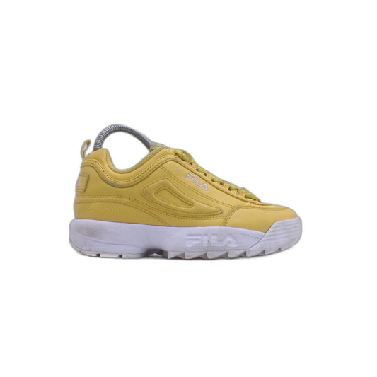 Fila Kids Disruptor 2 Premium Repeat Canary Yellow 3FM00406-743 Shoes