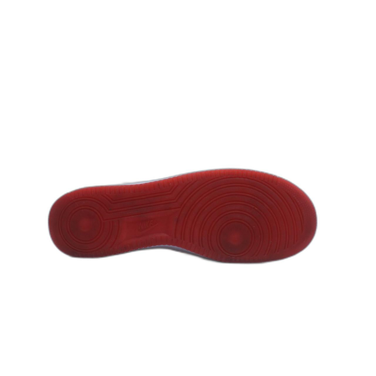 Nike Air Force 1 Jewel Swoosh - Sport Red Sneaker