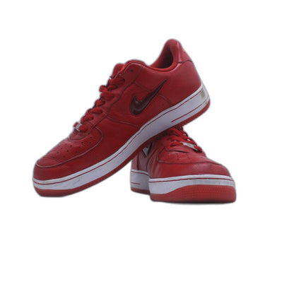 Nike Air Force 1 Jewel Swoosh - Sport Red Sneaker
